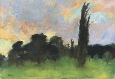 Étude de nuages - Lesser Ury